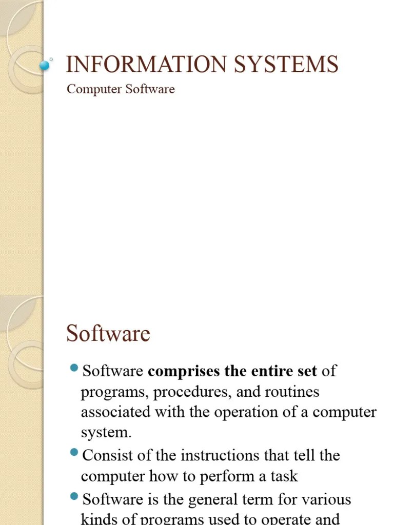 Lesson 6 - Computer Software | PDF | Application Software | Software
