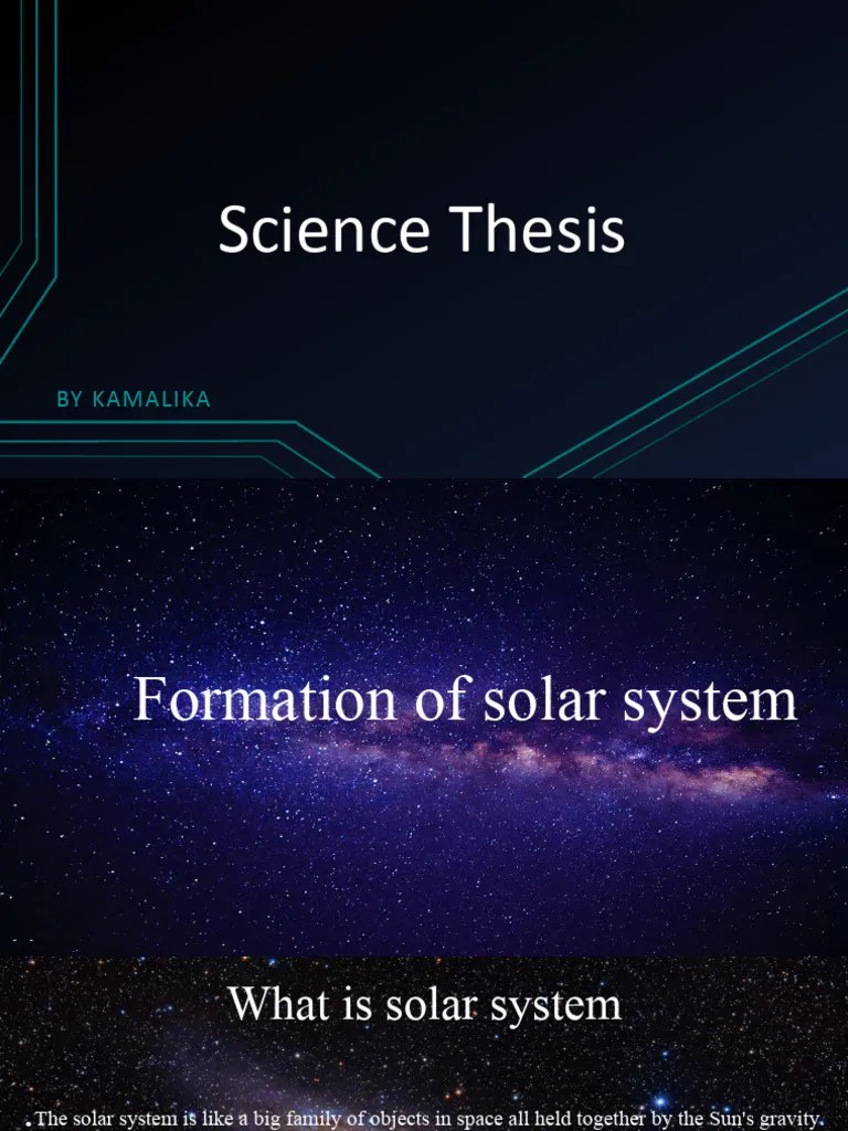 Science Thesis | PDF | Plate Tectonics | Solar System