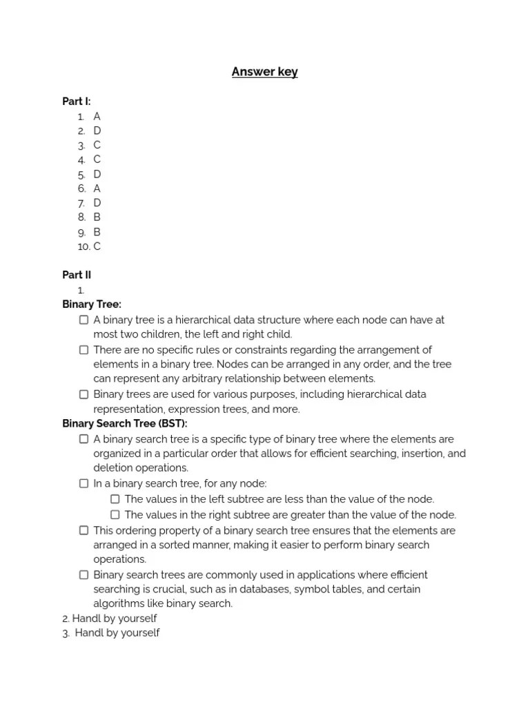 Final Exam Answer Key | PDF | Discrete Mathematics | Graph Theory