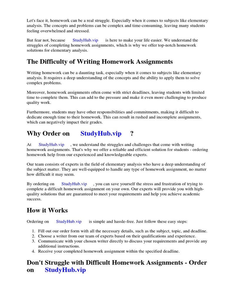 Elementary Analysis Ross Homework Solutions | PDF | Function ...