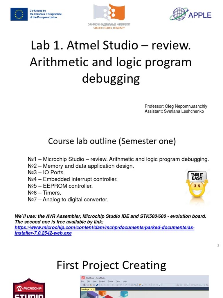 Lab 1 AS Review. Arithmetic And Logic Program Debugging | PDF ...