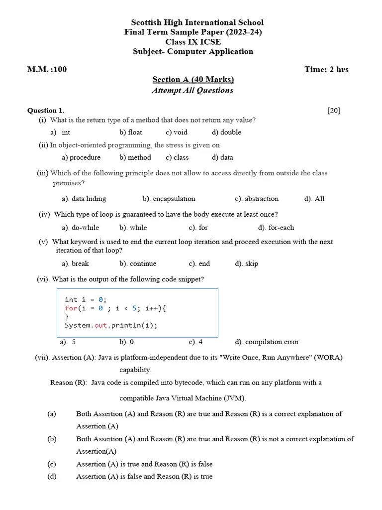 PDF | Method (Computer Programming) | Control Flow