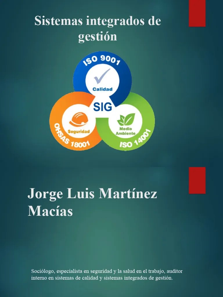 Sistema Integral De Gestion | PDF | Calidad (comercial) | Business