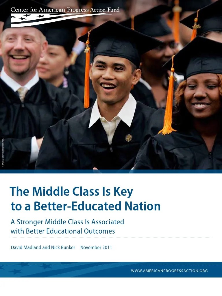 The Middle Class Is Key To A Better-Educated Nation | PDF | American ...