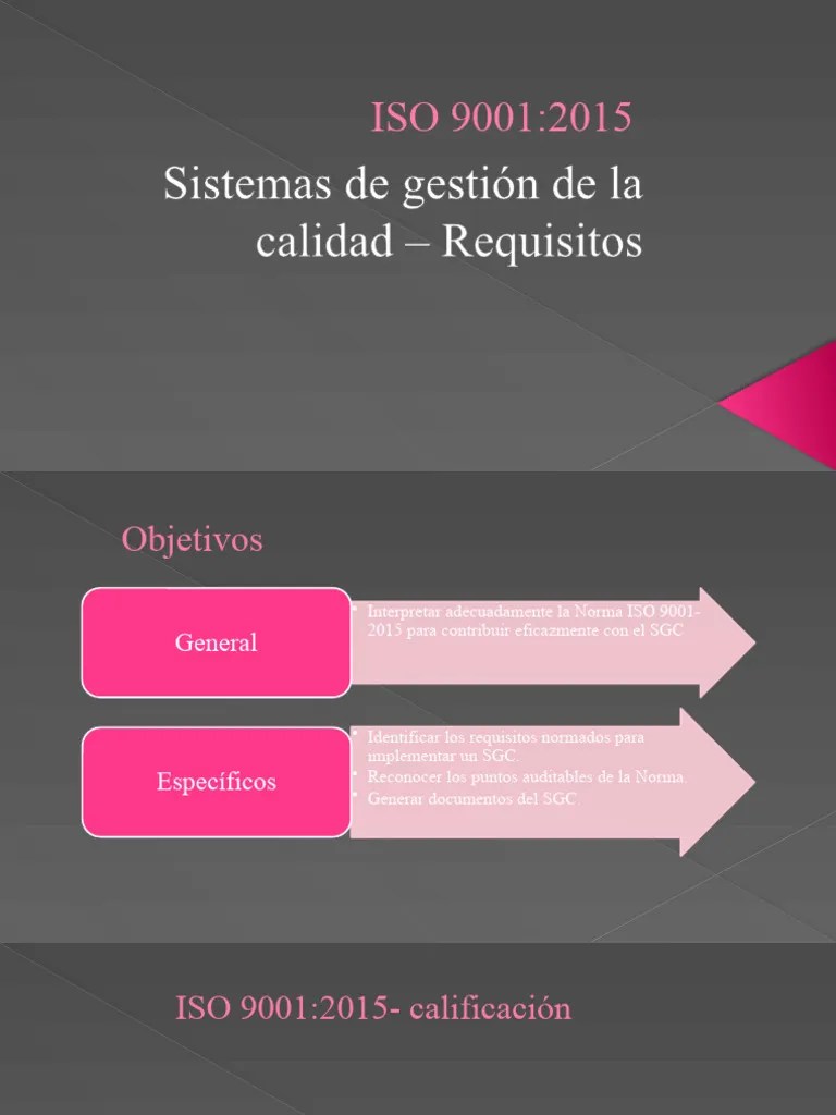 CURSO ISO 9001-2015 CTE | PDF