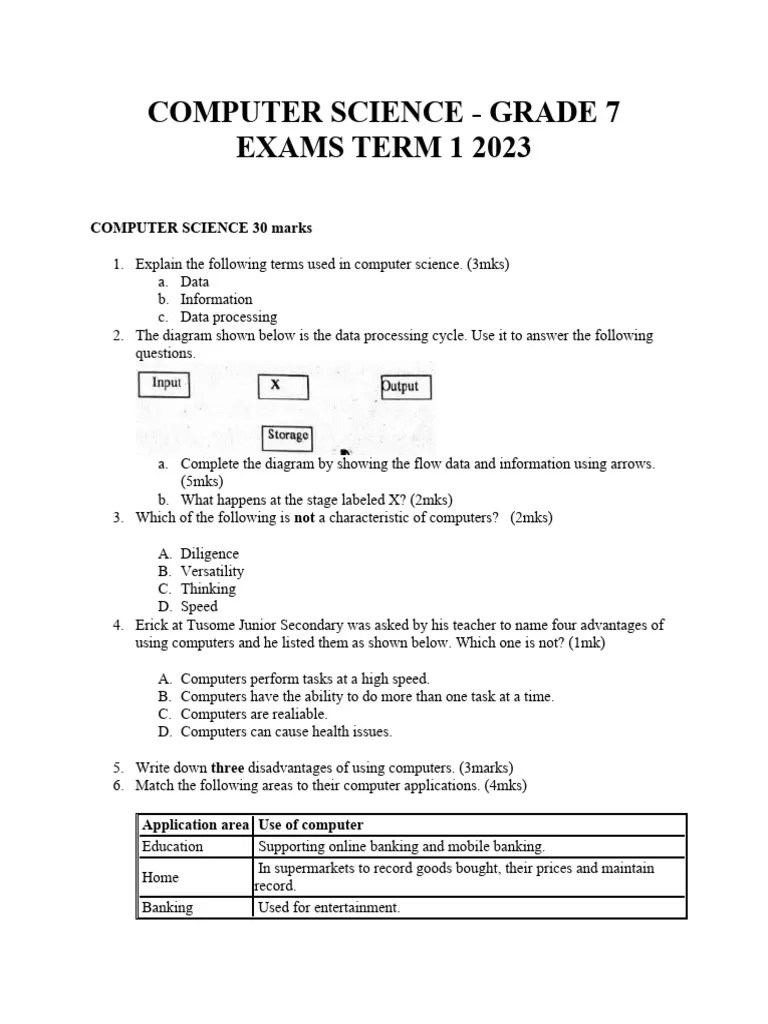 Computer Science | PDF | Computer Science | Information And ...