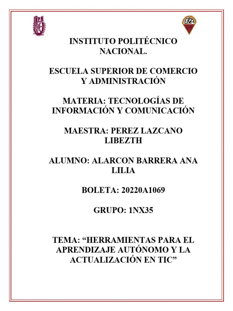 Herramientas_Para_El_Aprendizaje | PDF | Multimedia | Tecnologías De La Información