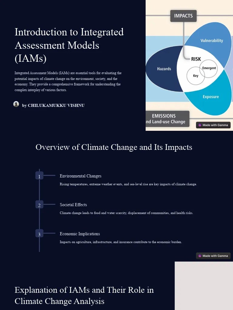 Introduction-to-Integrated-Assessment-Models-IAMs | PDF | Climate ...