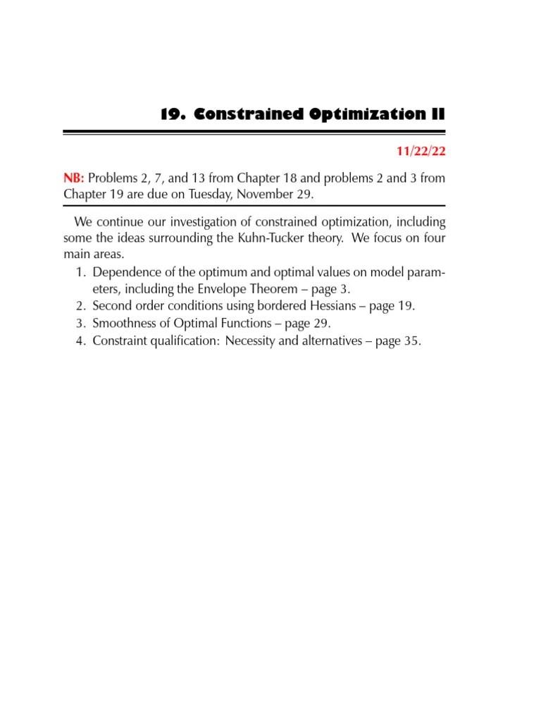Math Constrained Optimization II | PDF | Mathematical Optimization ...