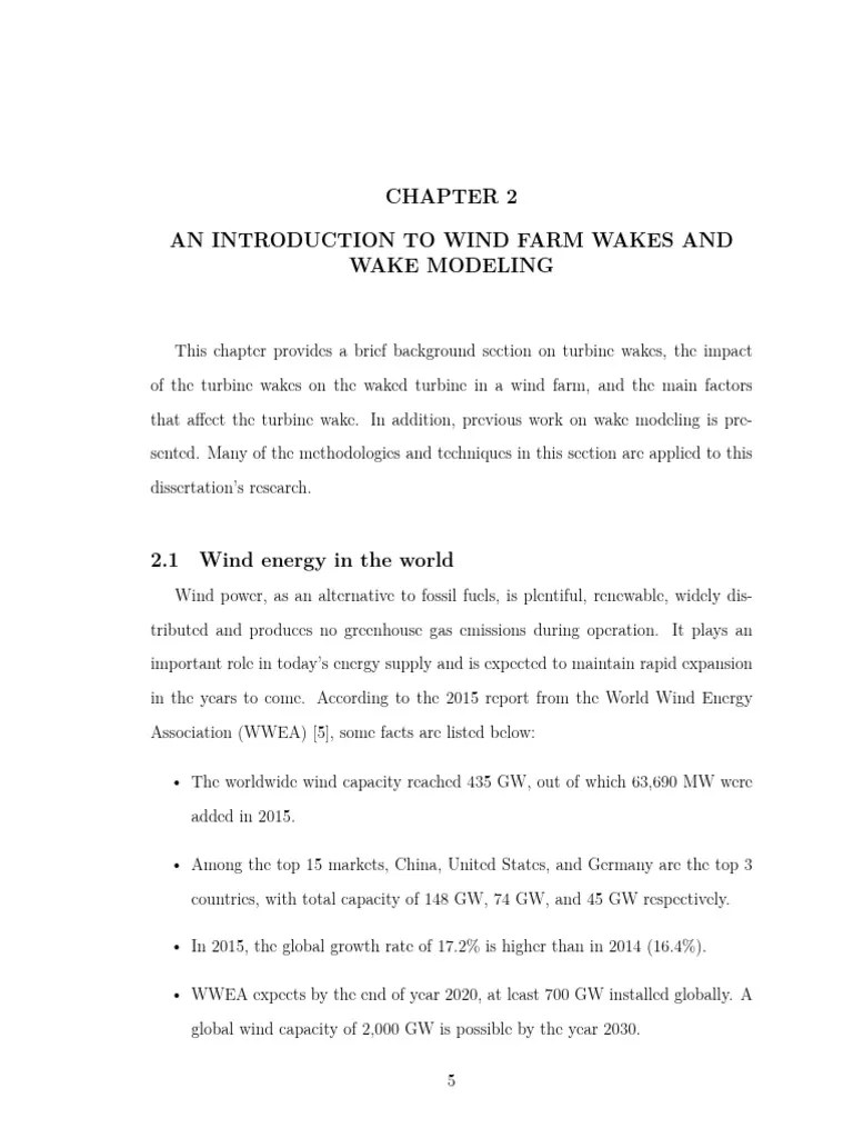 Wind Farm Wake Modeling And Analysis Of Wake Impacts In A Wind Fa-26-41 | Download Free PDF ...