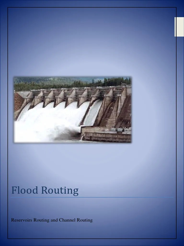 Flood Routing | PDF | Discharge (Hydrology) | Flood