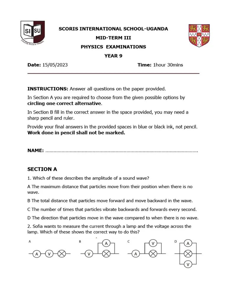 PHYSICS YEAR 9 MID-TERM | PDF | Local Interstellar Cloud | Planetary ...