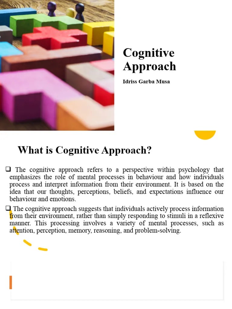 Cognitive Approach | PDF | Cognitive Psychology | Cognition