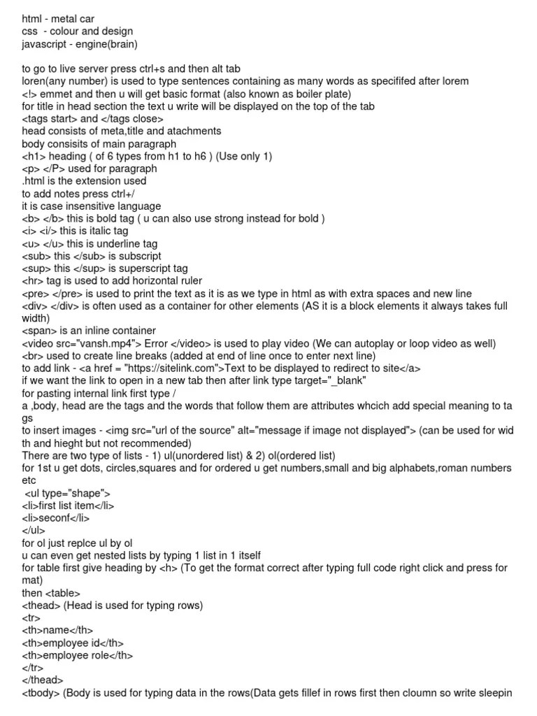 Html | PDF | Html | Computing