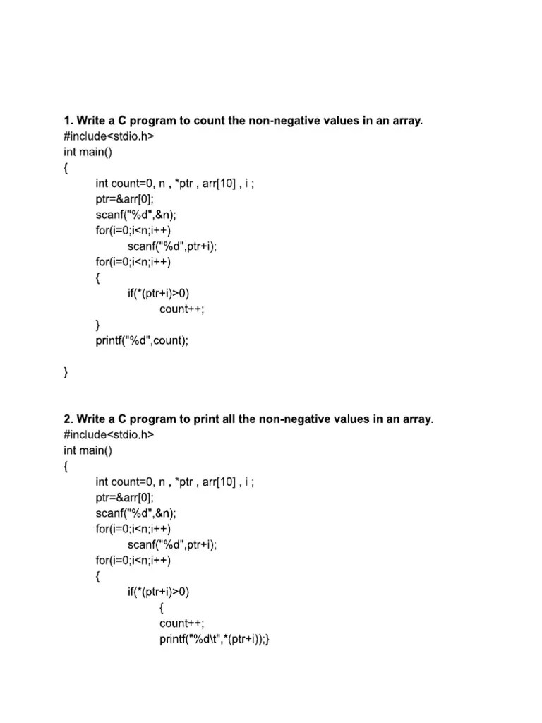 Pointer Practice | PDF