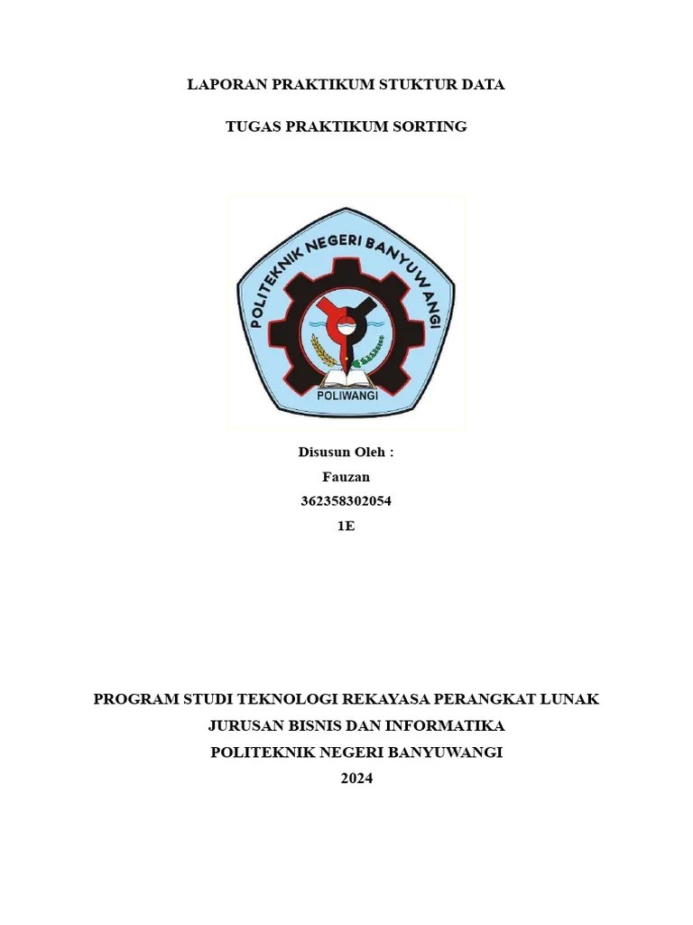 Sorting Struktur Data | PDF | Theoretical Computer Science | Algorithms ...