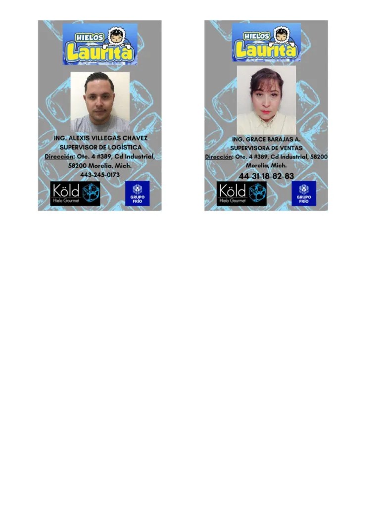 Gafete De Presentación | PDF