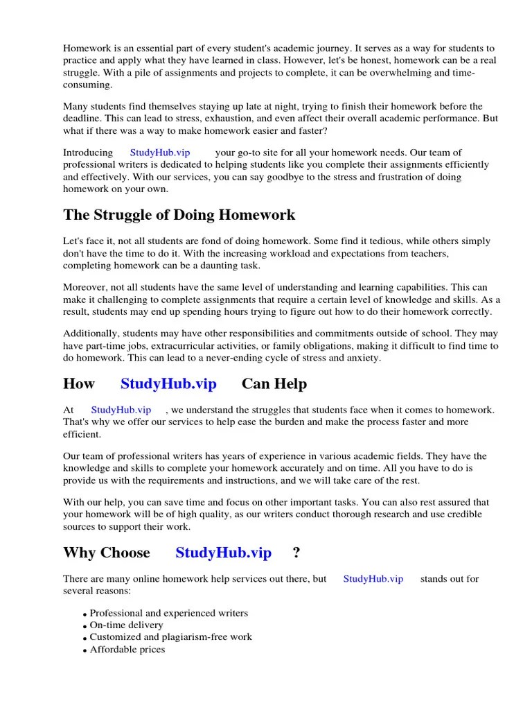 Homework Faster | PDF | Homework