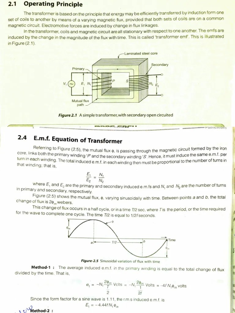 Single - Phase Transformer | PDF | Electromagnetic Induction | Transformer