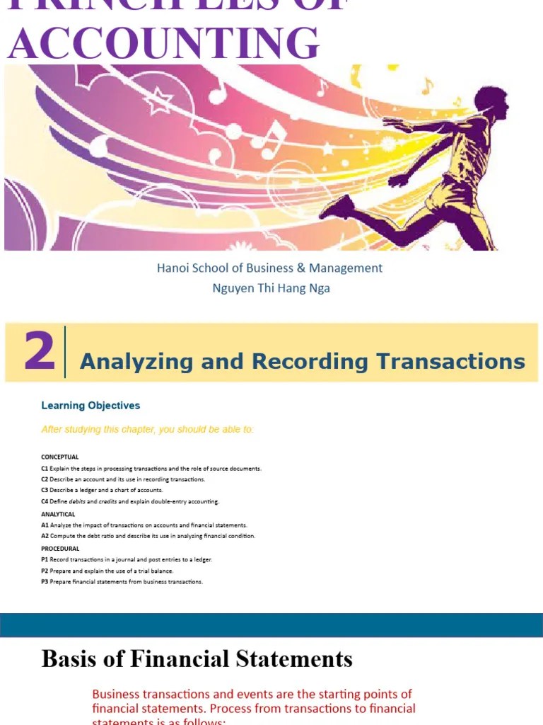 Principles Of Accounting Chapter 2 | PDF | Debits And Credits | Equity ...