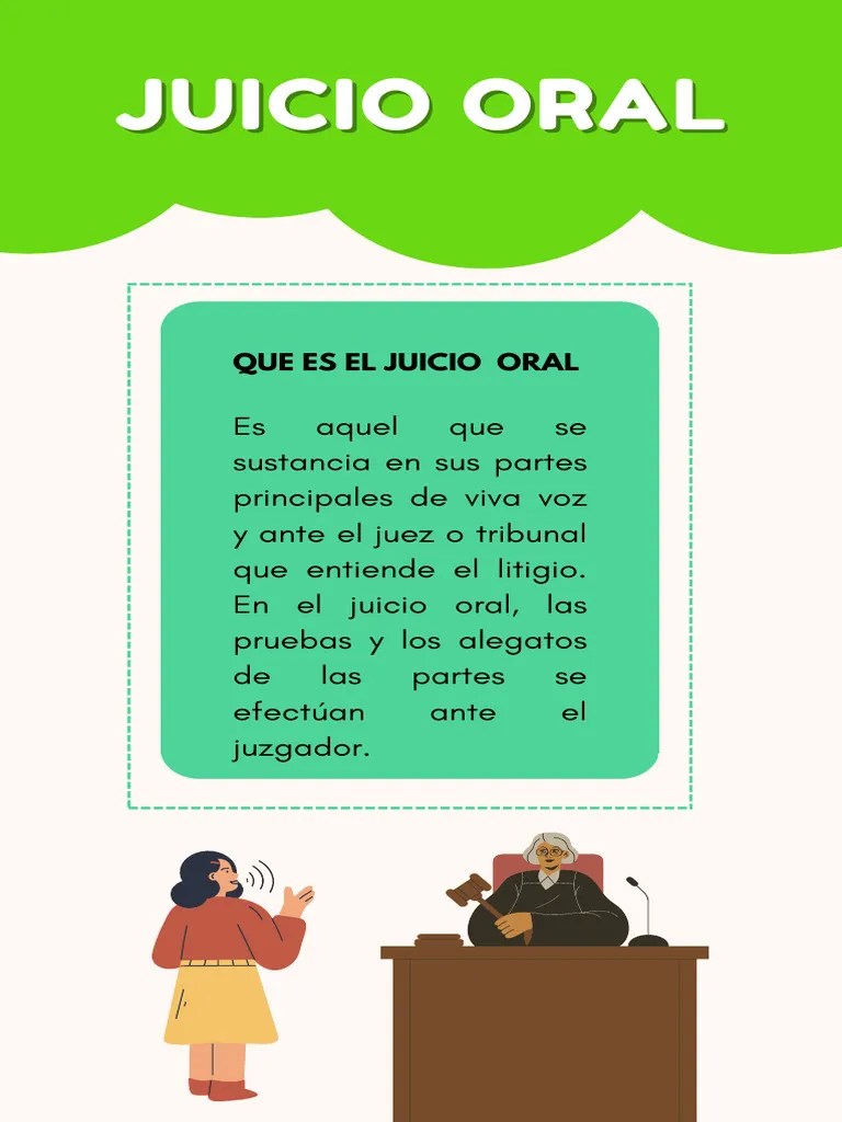 Esquema Juicio Oral Detallado | PDF | Demanda Judicial | Sentencia (ley)