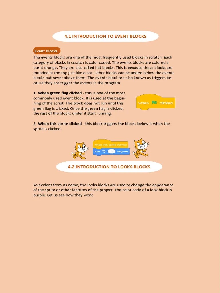 Scratch | PDF | Boolean Data Type | Tempo