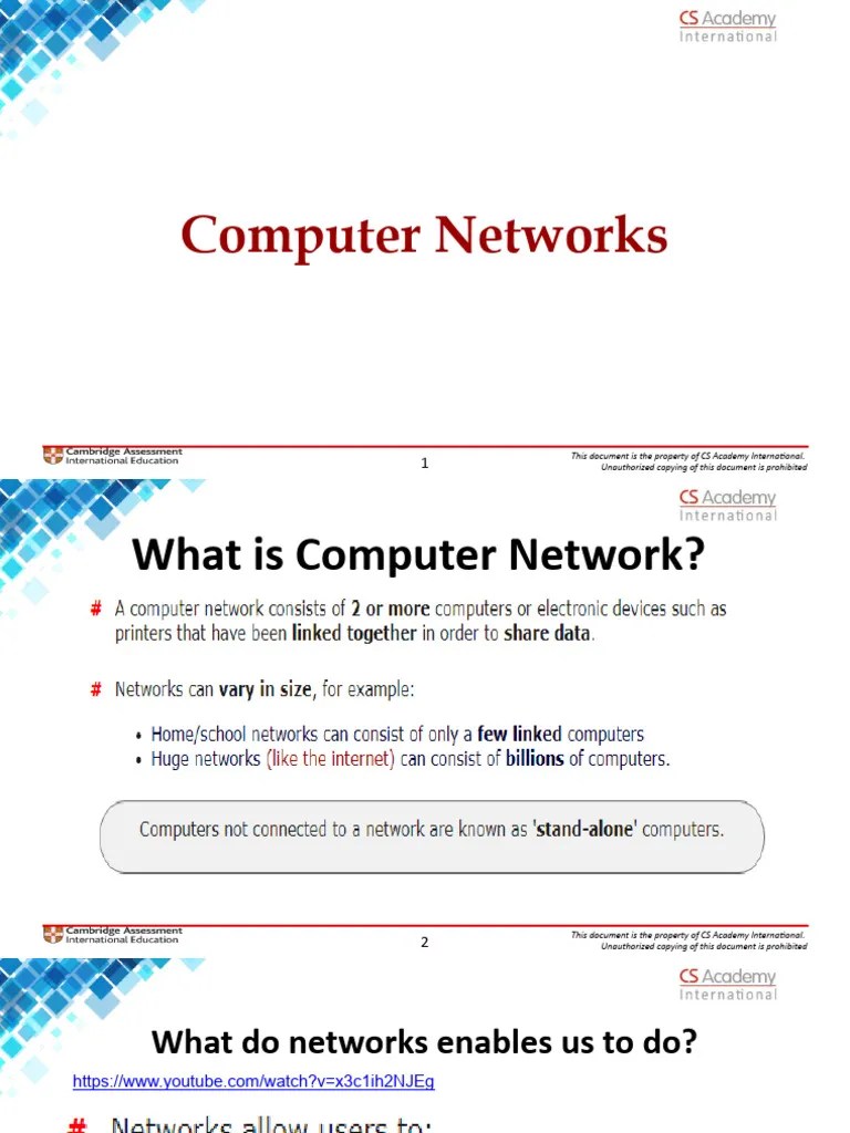 Network Communication & Mobile OS | PDF | Computer Network | Network ...