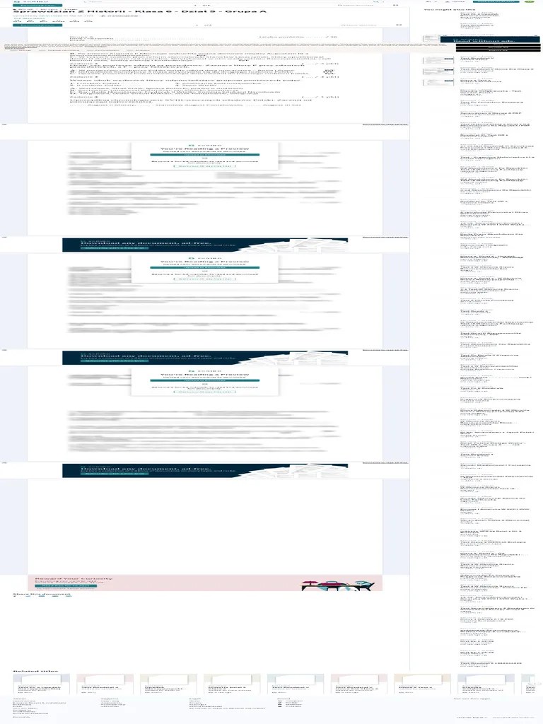 Sprawdzian z historii