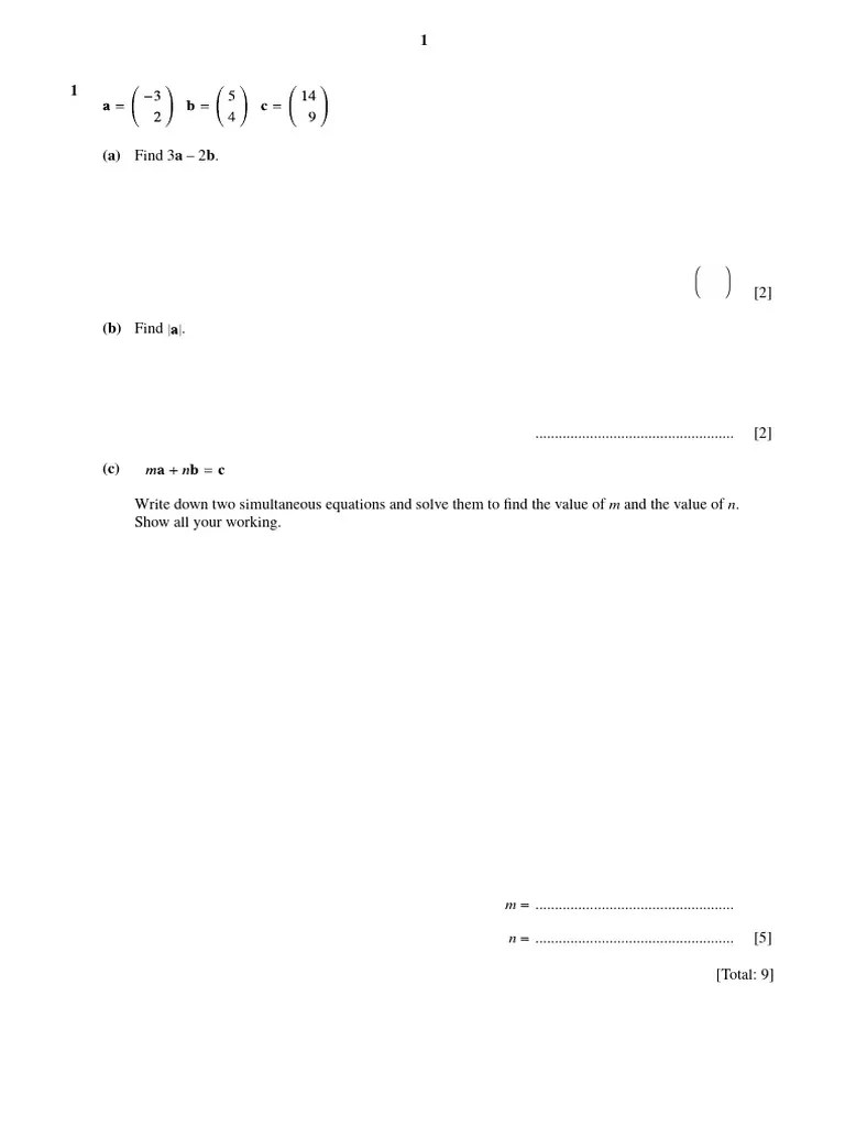Vectors | PDF | Euclidean Vector | Mathematical Objects