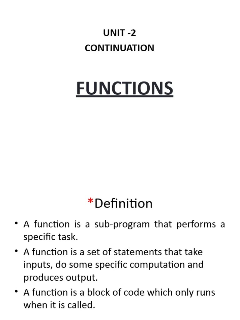 Chapter - 4 Functions & Pointers | PDF | Pointer (Computer Programming ...