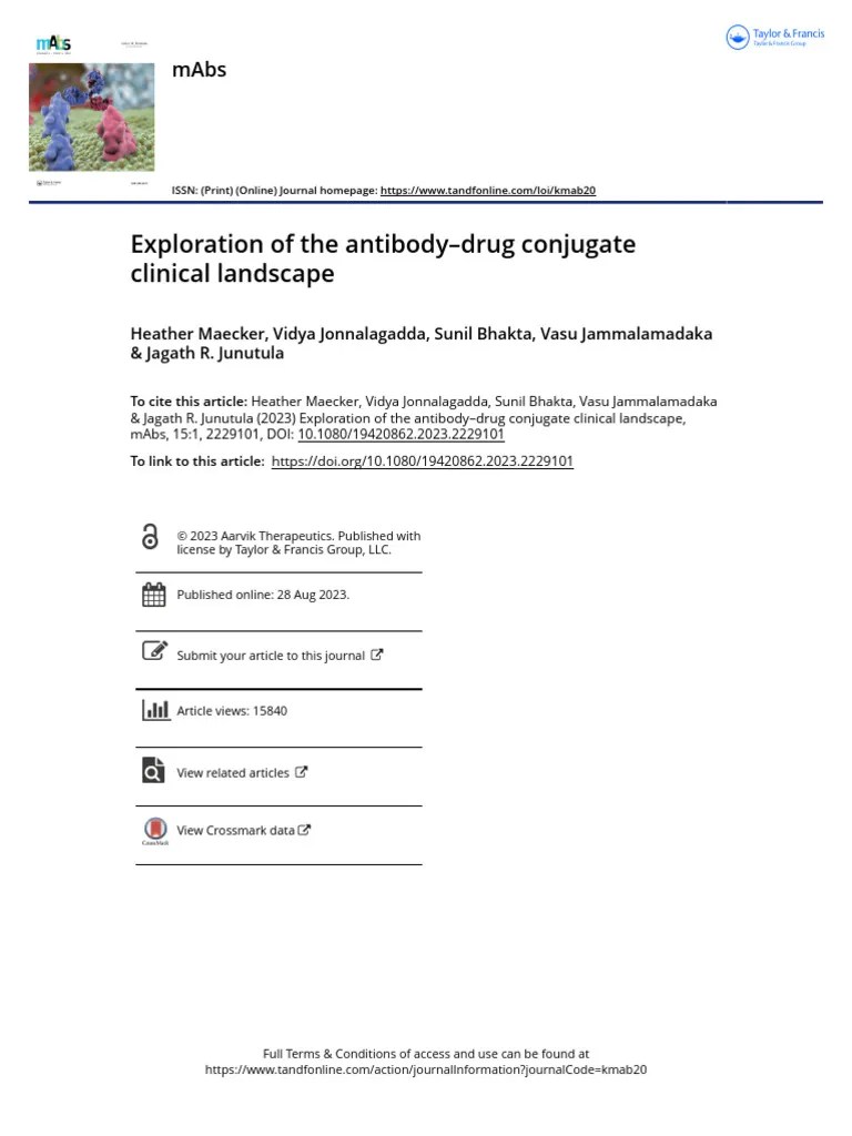 ADC_Exploration Of The Antibody Drug Conjugate Clinical Landscape | PDF ...