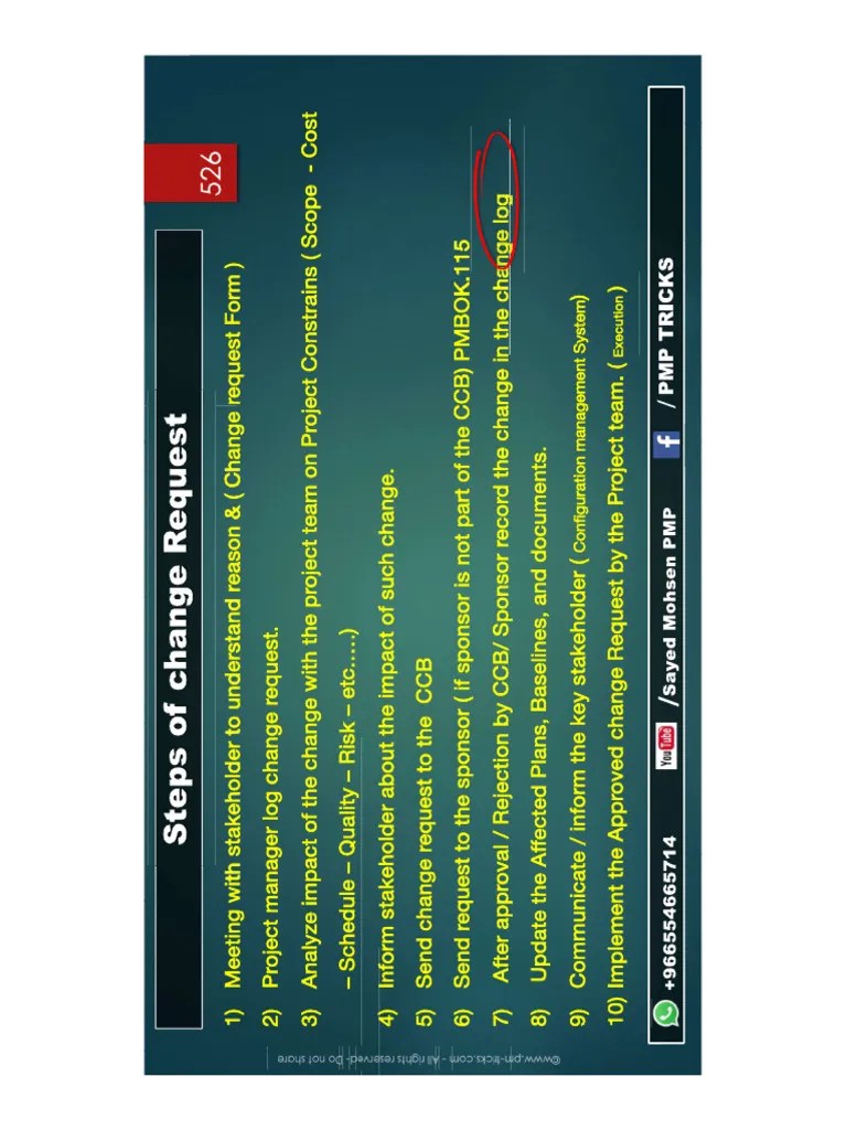Change Management Flow Chart | PDF