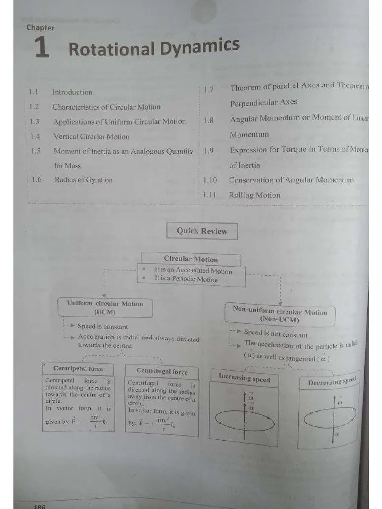 Rotational Dyanamics | PDF