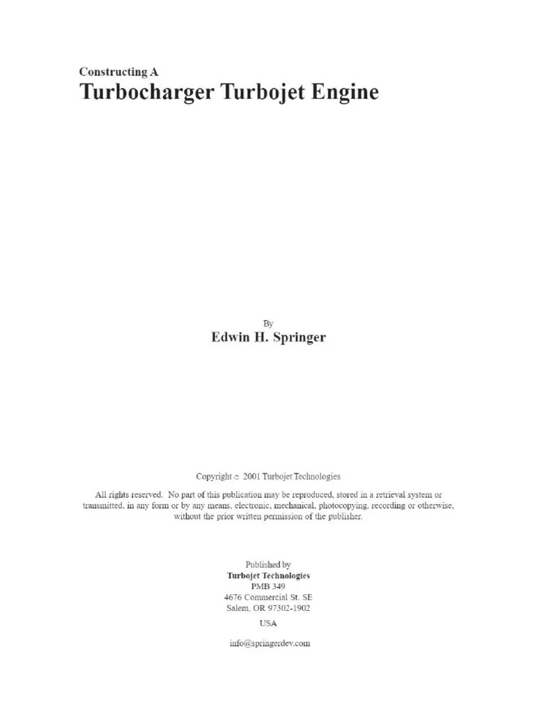 Turbocharger Design | PDF