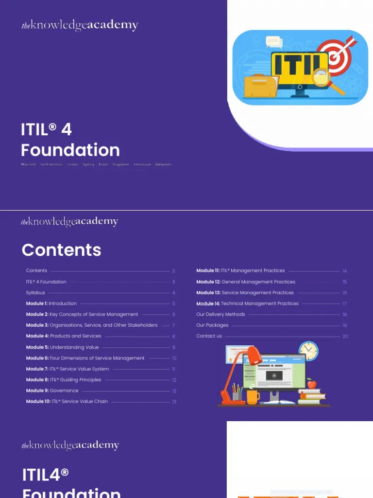 ITIL4 Foundation | PDF | It Service Management | Supply Chain