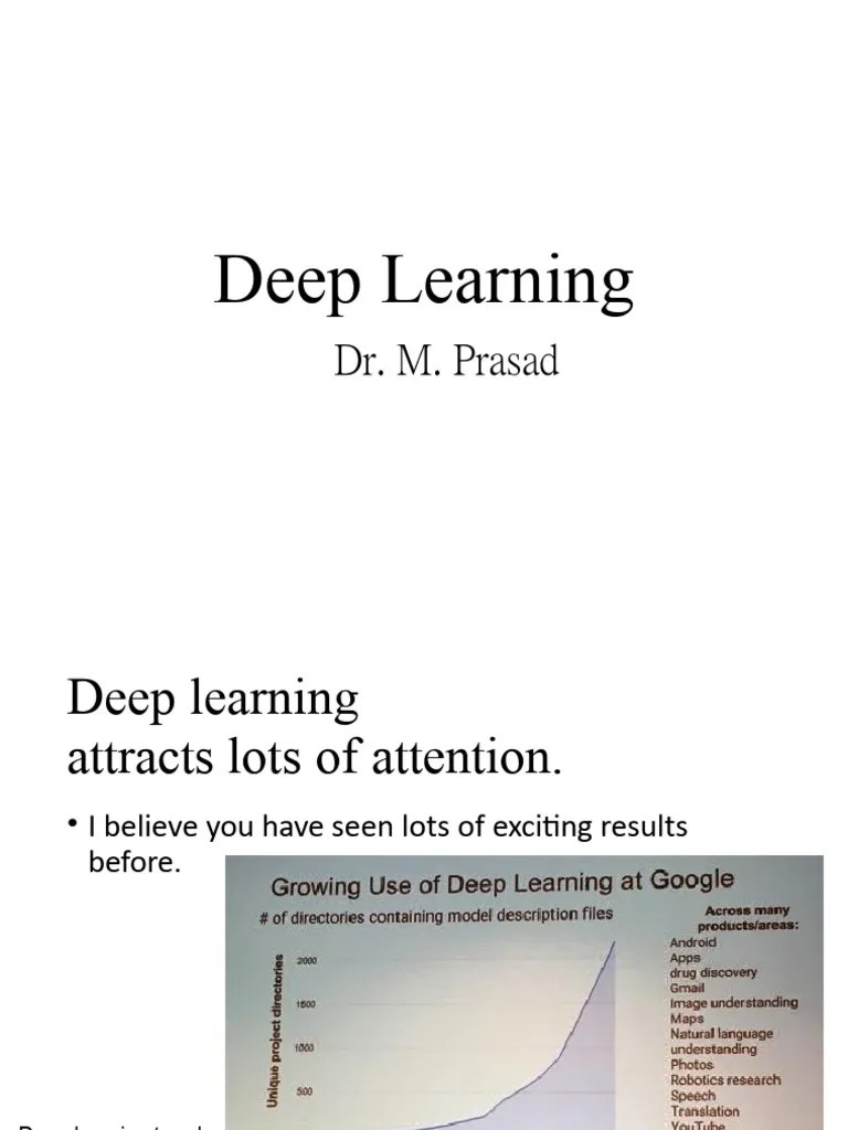 Deep Learning | PDF | Deep Learning | Artificial Neural Network