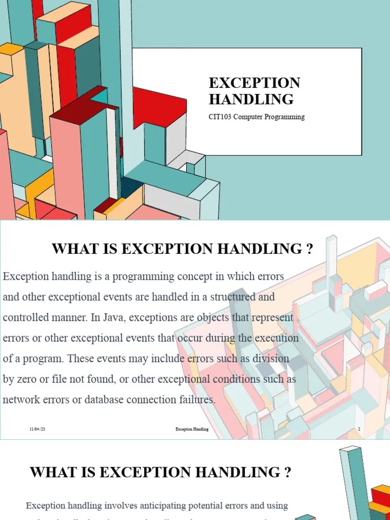 Exception Handling In Java Pdf Object Oriented Programming - Best Nature Pictures in 8K