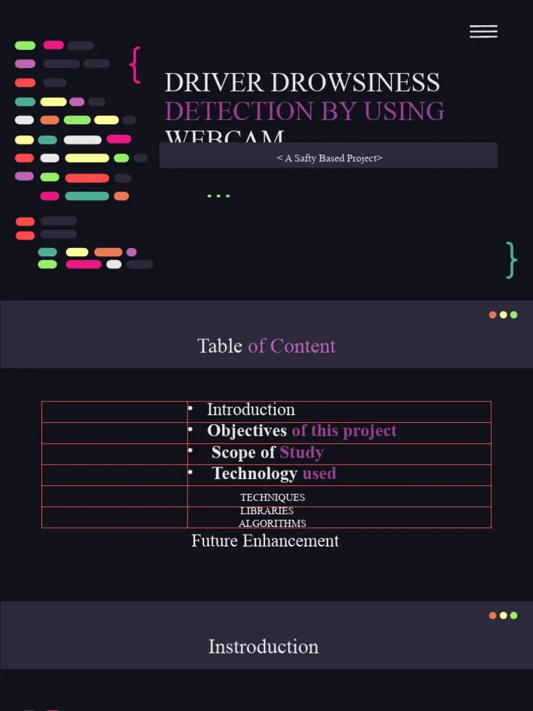 Driver Drowsiness Detection System | PDF | Machine Learning | Traffic Collision