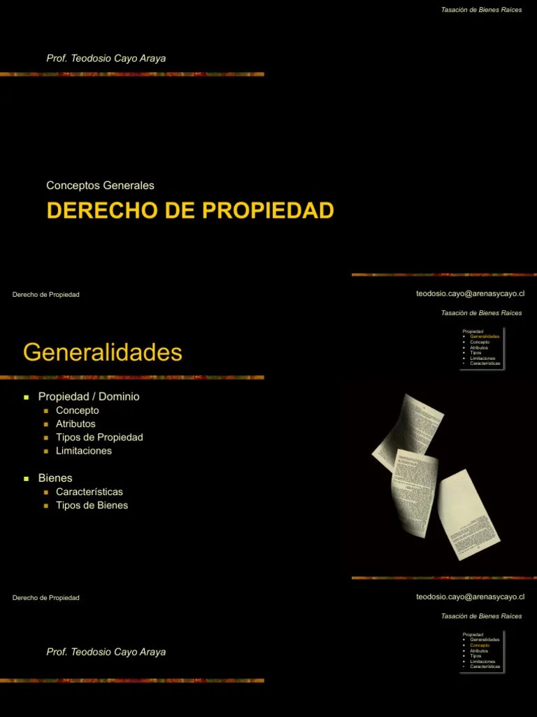 17 Derecho Propiedad | PDF | Propiedad | Dominio Eminente