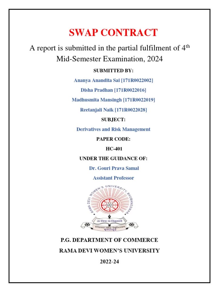 Derivatives | PDF | Swap (Finance) | Derivative (Finance)