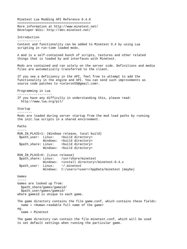Lua_api | PDF | Boolean Data Type | Computing