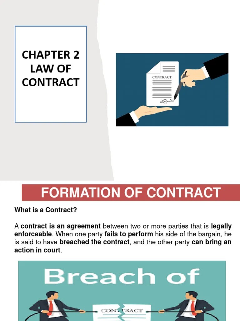 CHAPTER 2 - Part 1 (LECTURE) | PDF | Offer And Acceptance | Consent