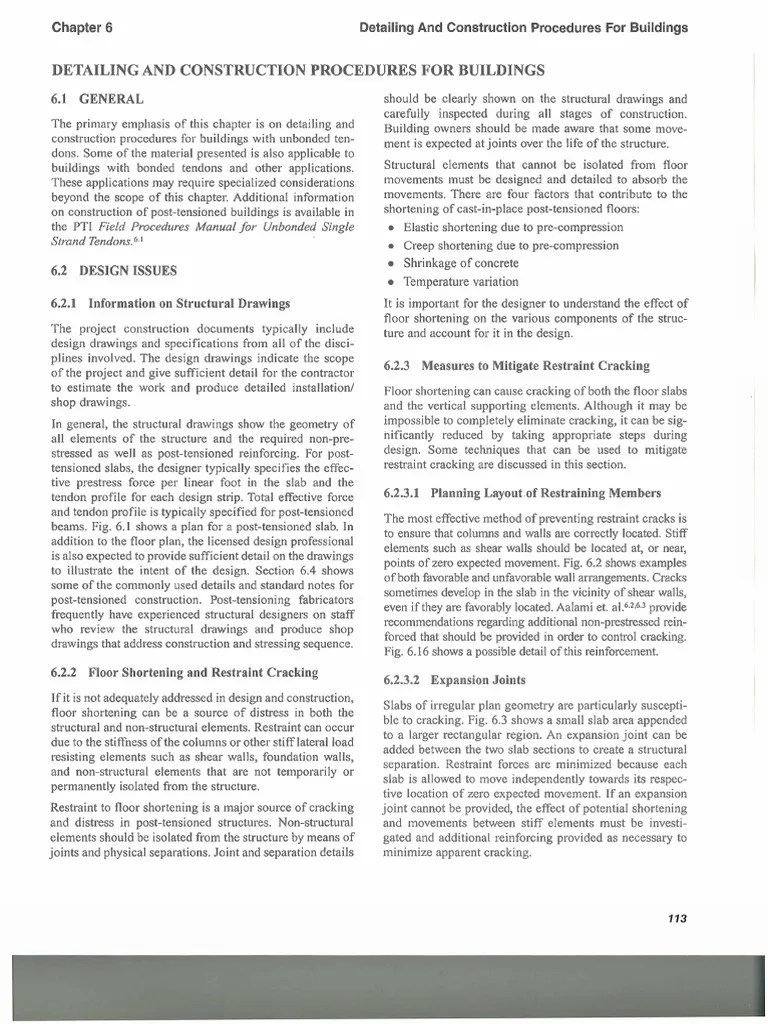 Post-Tensioning Manual 6TH EDITION | PDF | Prestressed Concrete ...