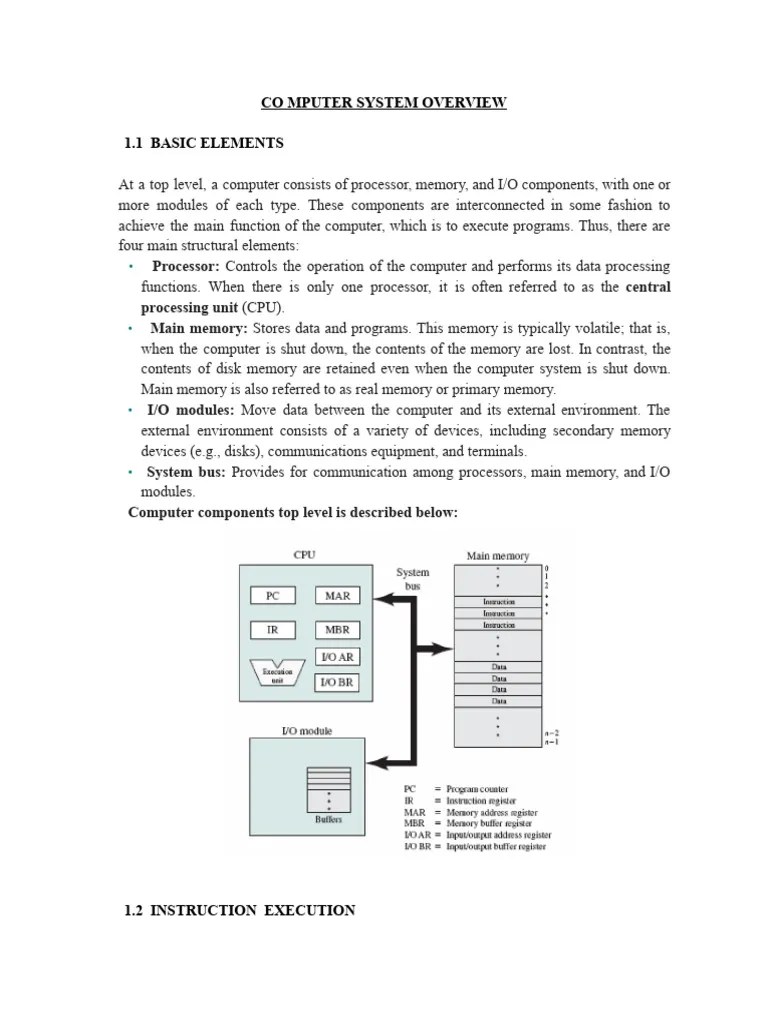 OS Notes | PDF | Computer Data Storage | Operating System