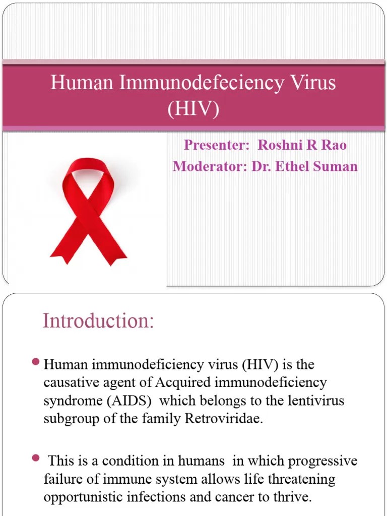 HIV Seminar | PDF | Management Of Hiv/Aids | Diagnosis Of Hiv/Aids