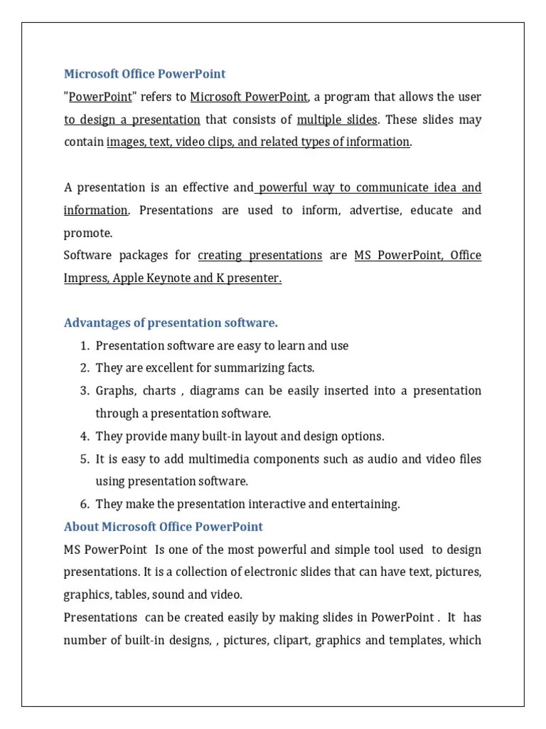 Power_point_notes_DAY1 | PDF | Microsoft Power Point | Graphics