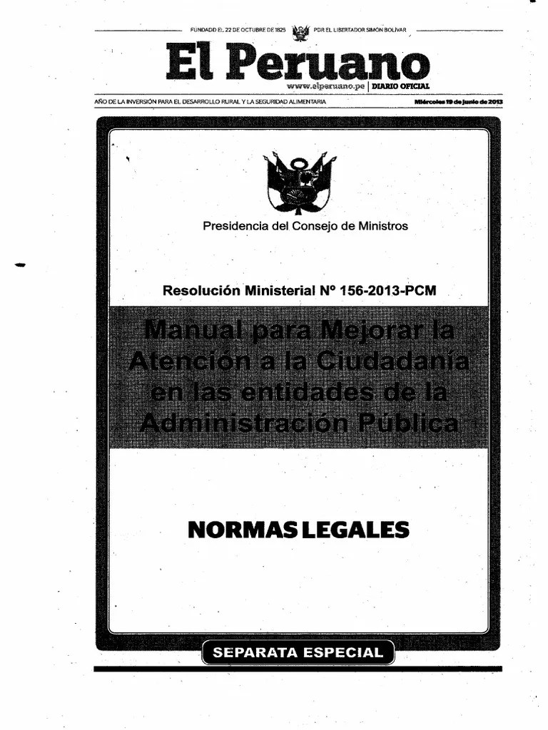 Manual Atencion Ciudadania Entidades De AP | PDF | Calidad (comercial) | Administración Pública