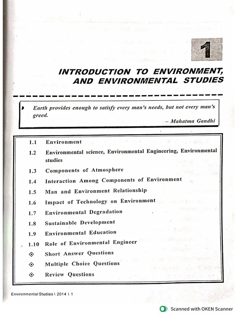 Introduction To Environmental Engineering | PDF