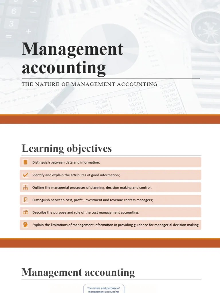 Management Accounting Chapter I An Overview Pdf - HD Mountain Photos for Desktop
