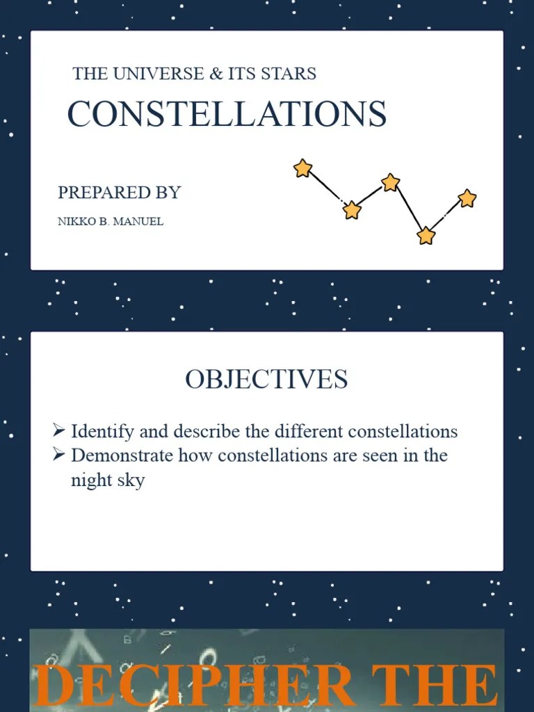 Constellations | Download Free PDF | Zodiac | Astrological Sign
